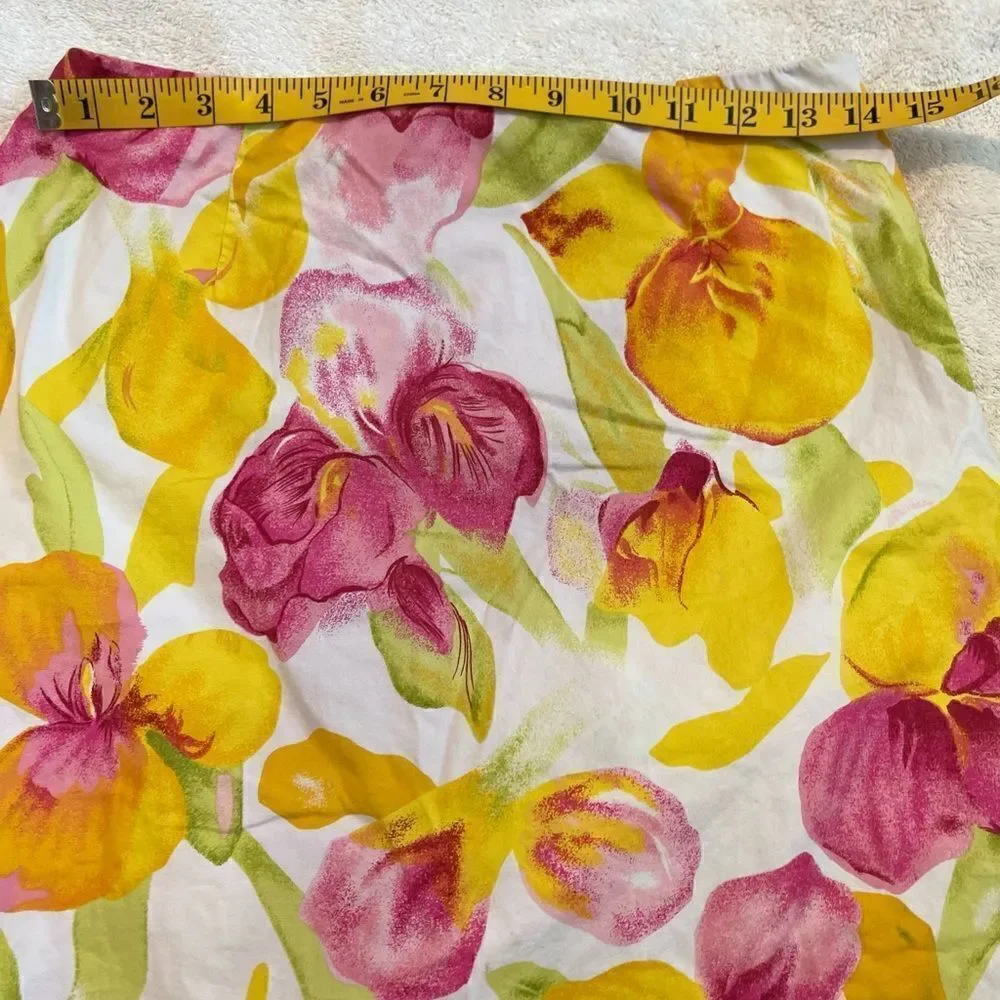 Evan Picone Floral Mini Skirt.Size 8 - Picture 8 of 8